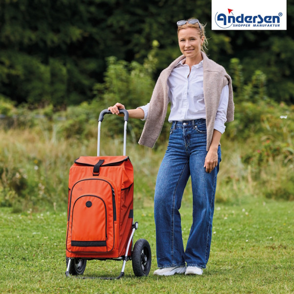 Hydro 3.0. Sac à dos pour chariot 62L orange-33 - Andersen Shopper | Art. 2-036-33 - vue 2