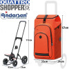 Quattro Shopper Hydro 3.0. Chariot de 2 à 4 roues 62L Orange-33 - Andersen Shopper | Art. 185-036-33