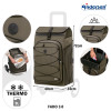 Tura Shopper Fado 3.0. Chariot 2 roues 74L + Poche isotherme 9L - Andersen Shopper