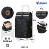 Tura Shopper Fado 3.0. Chariot 2 roues 74L + Poche isotherme 9L - Andersen Shopper