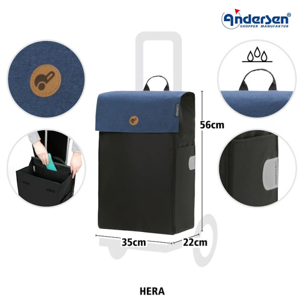 Hera. Sac pour chariot 47L - Andersen Shopper