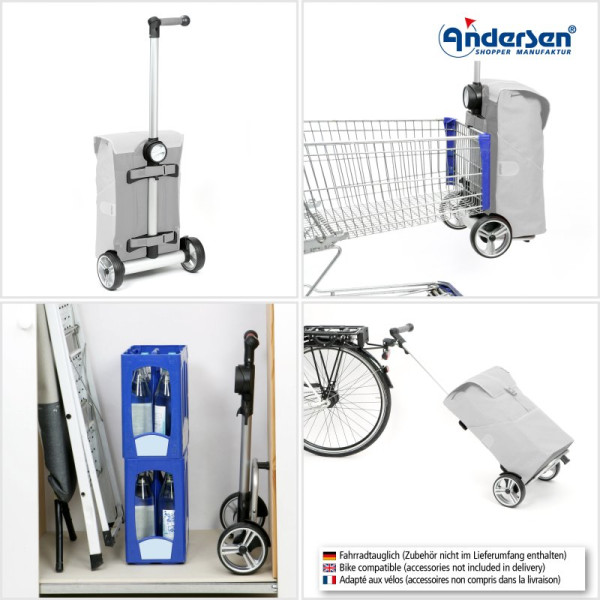 Unus Shopper Hilma. Chariot 2 roues 47L - Andersen Shopper