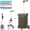 Unus Shopper Hilma. Chariot 2 roues 47L Olive-50 - Andersen Shopper | Art. 140-241-50 - vue 1
