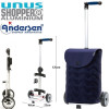 Unus Shopper Hilma. Chariot 2 roues 47L Bleu-90 - Andersen Shopper | Art. 140-241-90 - vue 1