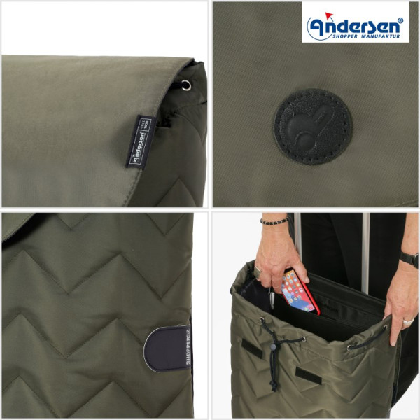 Unus Shopper Hilma. Chariot 2 roues 47L - Andersen Shopper