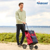 Quattro Shopper Senta 2.0. Chariot 2 à 4 roues 49L  - Rouge-72 - Andersen Shopper | Art. 185-028-72 - vue 2