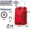 Scala Shopper Plus Hydro 3.0. Chariot 2 roues 62L + Poche isotherme 8L - Andersen Shopper