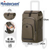 Scala Shopper Plus Hydro 3.0. Chariot 2 roues 62L + Poche isotherme 8L - Andersen Shopper