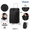 Scala Shopper Plus Hydro 3.0. Chariot 2 roues 62L + Poche isotherme 8L - Andersen Shopper