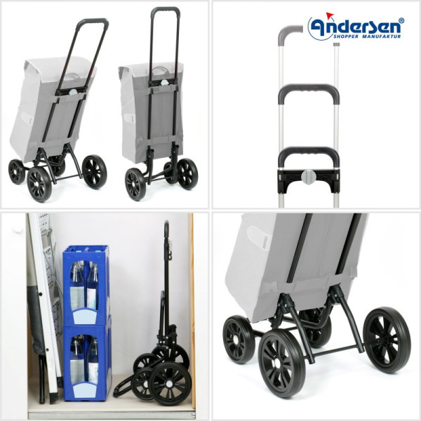 Quattro Shopper Hilma. Chariot 2 roues 45L - Andersen Shopper
