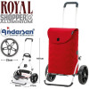 Royal Shopper Hilma. Chariot 2 roues 47L Rouge-70 - Andersen Shopper | Art. 166-241-70