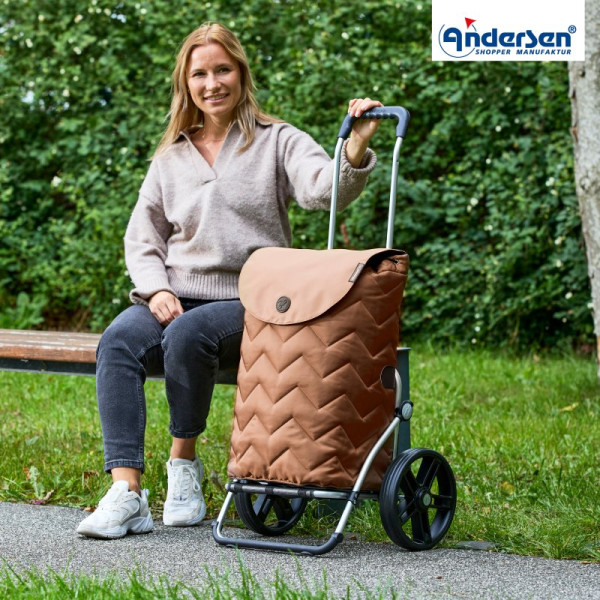 Royal Shopper Hilma. Chariot de 2 à 6 roues 47L - Andersen Shopper