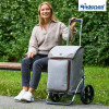 Royal Shopper Holk. Chariot de 2 à 6 roues 45L + Poche isotherme 4L - Andersen Shopper