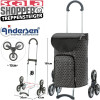 Treppensteiger Scala Shopper Famke. Chariot 6 roues 47L Noir-81 - Andersen Shopper | Art. 119-174-81 - vue 1
