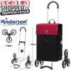 Treppensteiger Scala Shopper Hera. Chariot 6 roues 47L  Rouge-74 - Andersen Shopper - vue 1