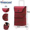 Treppensteiger Scala Shopper Jelke. Sac 46L Rouge-70 - Andersen Shopper | Art. 2-238-70 - vue 1