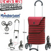 Treppensteiger Scala Shopper Jelke. Chariot 6 roues 46L Rouge-70 - Andersen Shopper | Art. 119-238-70 - vue 1
