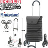 Treppensteiger Scala Shopper Jelke. Chariot 6 roues 46L Anthracite-80 - Andersen Shopper | Art. 119-238-80 - vue 1