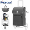 Treppensteiger Scala Shopper Ipek Maxi. Sac 40L Anthracite-80  - Andersen Shopper | Art.2-236-80 - vue 1