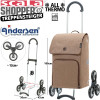 Treppensteiger Scala Shopper Ipek Maxi. Chariot 6 roues 40L Beige-40  - Andersen Shopper | Art.119-236-40 - vue 1