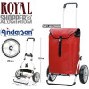 Royal Shopper Ortlieb. Chariot 2 roues 49L - Rouge-74 - Andersen Shopper | Art. 267-082-74 - vue 1