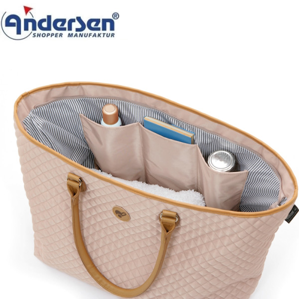 Lissa Weekend Bag. Sac Shopping 43L Sable-20 - Andersen Shopper | Art. 5-233-20 - vue 5
