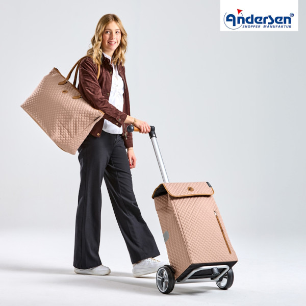 Lissa Weekend Bag. Sac Shopping 43L Sable-20 - Andersen Shopper | Art. 5-233-20 - vue 2