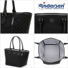 Lissa Basket Bag. Sac Shopping 20L Noir-80 - Andersen Shopper | Art. 5-234-80 - vue 4