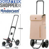 Quattro Shopper Lissa. Chariot de 2 à 4 roues 43L Sable-40 - Andersen Shopper | Art. 185-232-40 - vue 1