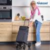 Quattro Shopper Lissa. Chariot de 2 à 4 roues 43L Noir-80 - Andersen Shopper | Art. 185-232-80 - vue 2