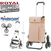 Treppensteiger Royal Shopper Lissa. Chariot 6 roues 43L Sable-40 - Andersen Shopper | Art. 169-232-40 - vue 1