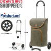 Scala Shopper Marta. Chariot 2 roues 47L Olive-50 - Andersen Shopper | Art. 112-233-50 - vue 1