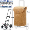 Quattro Shopper Marta. Chariot de 2 à 4 roues 47L - Camel-40 - Andersen Shopper | Art. 185-233-40
