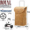 Royal Shopper Marta. Chariot 2 roues 47L Camel-40 - Andersen Shopper | Art. 166-233-40