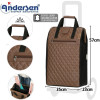 Quattro Shopper Inra. Sac pour chariot 44L Marron-40  - Andersen Shopper | Art. 2-227-40 - Vue 2
