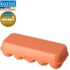 Egg to go. boîte de 10 œufs orange - Koziol | Art. 4002942740422 - vue 1