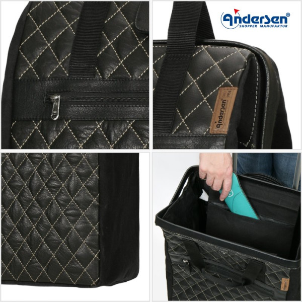 Unus Shopper Inra. Sac 44L noir-80  - Andersen Shopper | Art. 2-227-80 - Vue 2