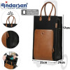 Charu. Sac pour chariot 49L Marron - Andersen Shopper | Art. 2-205-41 - Vue