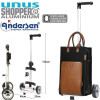 Unus Shopper Charu. Chariot 2 roues 49L Marron - Andersen Shopper | Art. 140-205-41
