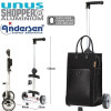 Unus Shopper Charu. Chariot 2 roues 49L Noir- Andersen Shopper | Art. 140-205-81