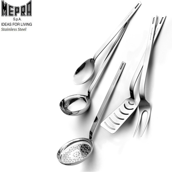 Stile Pininfarina. Ustensiles de cuisine inox 5 pièces - Mepra