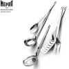 Stile Pininfarina. Ustensiles de cuisine inox 5 pièces - Mepra