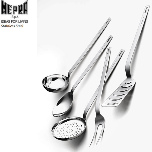 Stile Pininfarina. Ustensiles de cuisine inox 5 pièces - Mepra