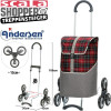 Treppensteiger Scala Shopper Gese. Chariot 2 roues 46L Rouge - Andersen Shopper | Art.119-216-70 - Vue 1