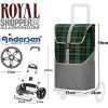 Royal Shopper Gese. Chariot de 2 roues 25 cm  Vert-50 - Andersen Shopper | Art. 166-216-50
