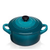 Mini Cocotte céramique Deep Teal, 10 cm - Le Creuset | Art. 0843251115266 - Vue 1