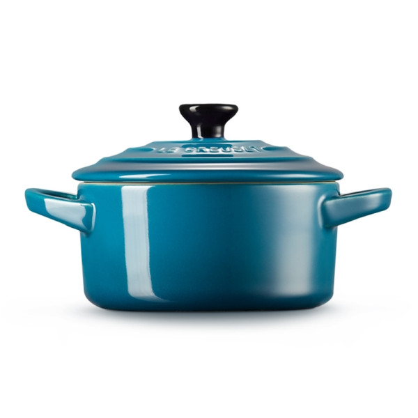 Mini Cocotte céramique Deep Teal, 10 cm - Le Creuset | Art. 0843251115266 - Vue 2