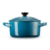 Mini Cocotte céramique Deep Teal, 10 cm - Le Creuset | Art. 0843251115266 - Vue 2