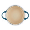 Mini Cocotte céramique Deep Teal, 10 cm - Le Creuset | Art. 0843251115266 - Vue 4