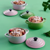 Mini Cocotte céramique Shell Pink, 10 cm - Le Creuset | Art. 0843251155583 - Vue 5